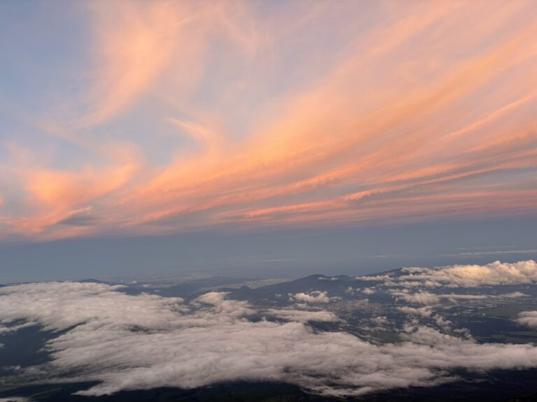 御来光だけじゃない！富士山で見える風景-須走ルート